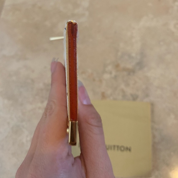 Louis Vuitton monogram multicolor key pouch in white - Picture 7 of 13